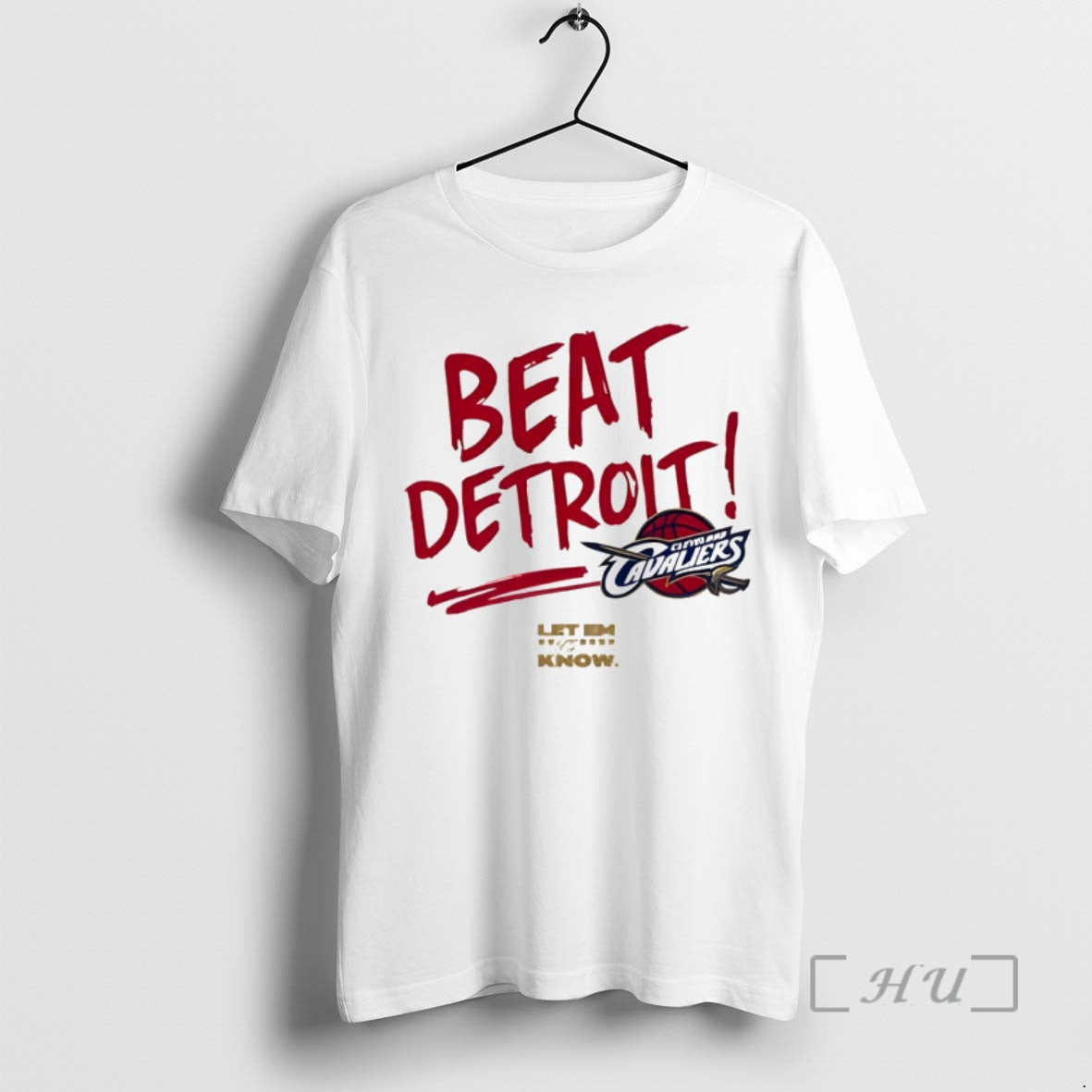 Officials Beat Detroit Cleveland Cavaliers Let Em Know 2026 Nba Playoffs Premium T Shirts Sweater