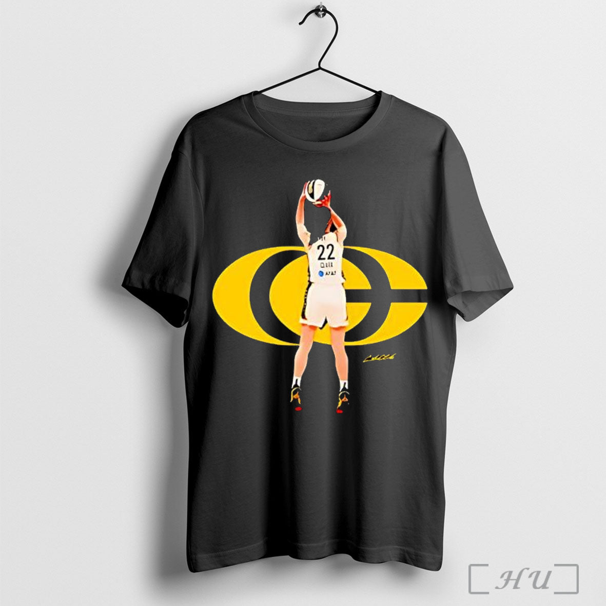 Officials Caitlin Clark Dunk Cc Logo Signature T Shirt