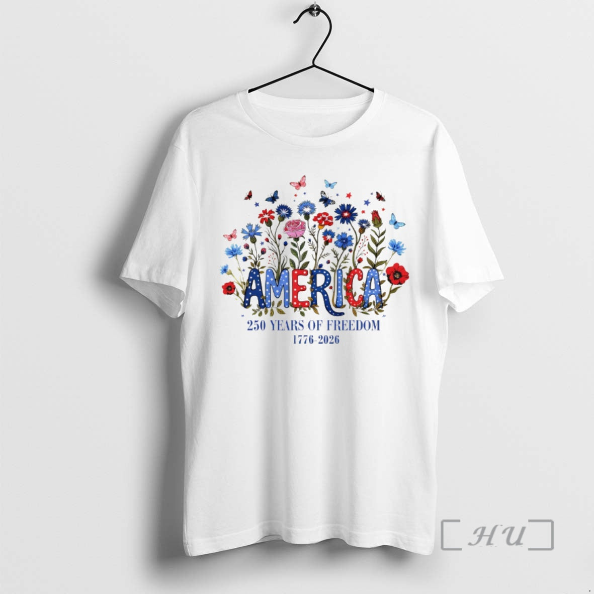 Officials Floral 250th Anniversary Wildflower Independence Day