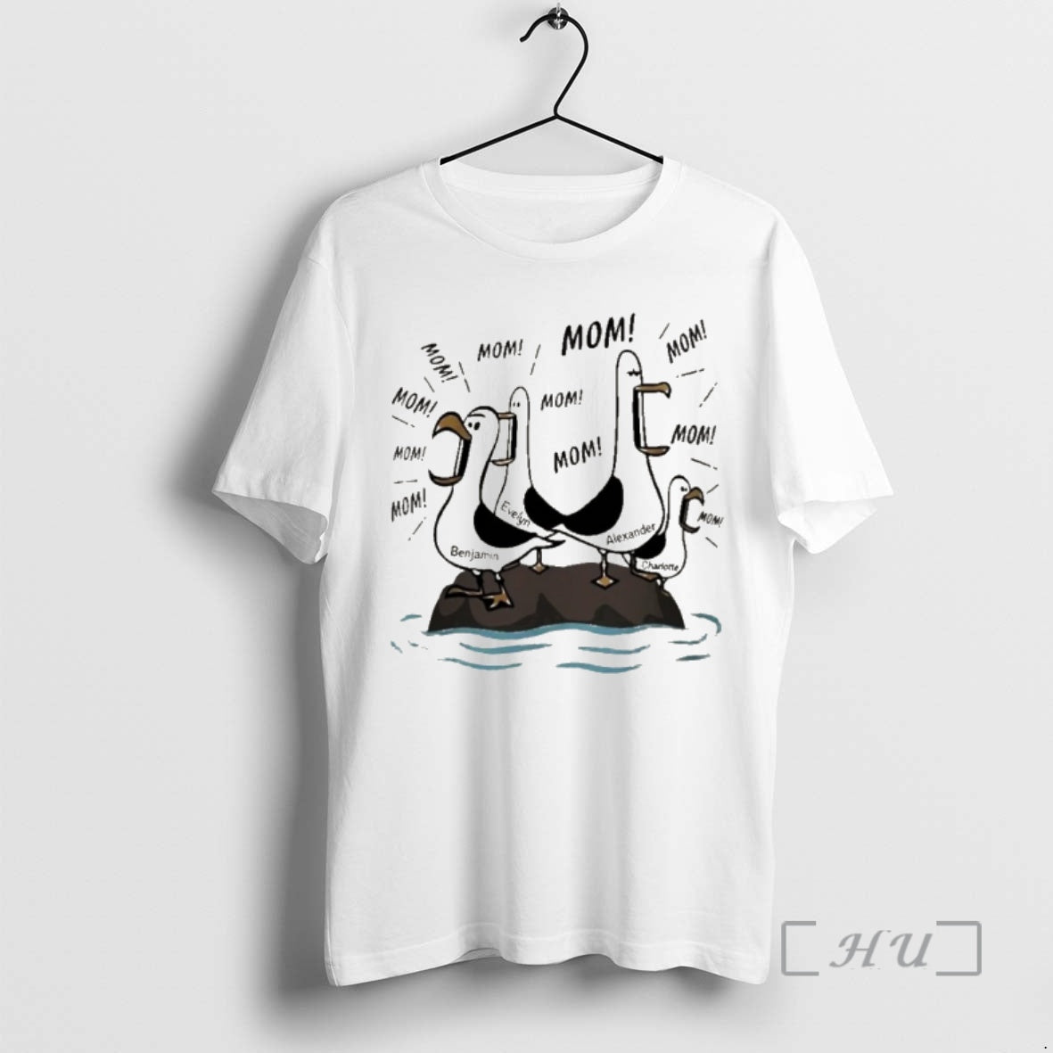Officials Funny Seagull Mom Island Chaos Graphic