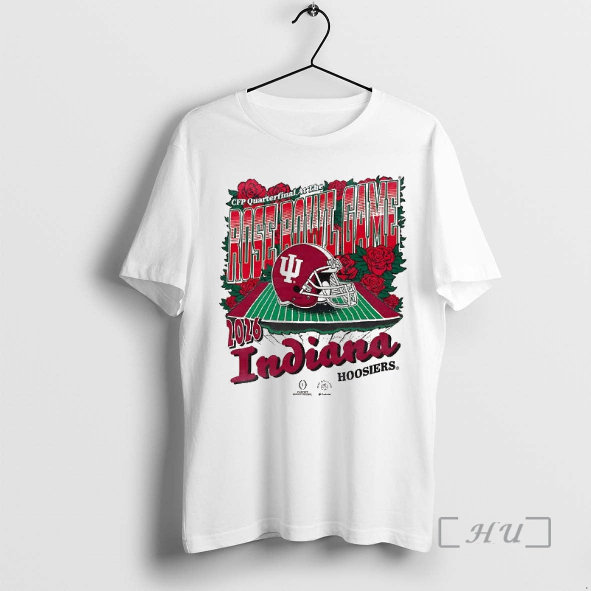 Officials Georgia Bulldogs Cfp Quarterfinal 2026 Rose Bowl Helmet Rugby Field Premium T Shirts Sweater