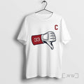 Officials Glove Thumbs Down Hunter Gaddis 33 Cleveland Guardians Baseball Mlb 2026 Premium T Shirts