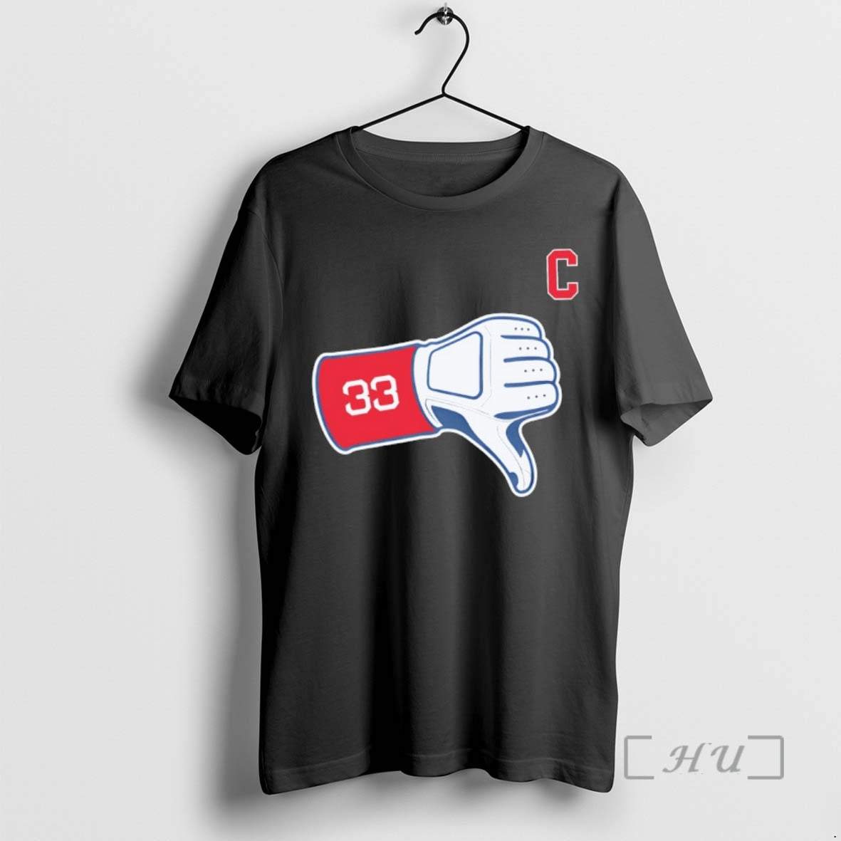 Officials Glove Thumbs Down Hunter Gaddis Cleveland Guardians Baseball Mlb 2026 Premium T Shirts Sweater