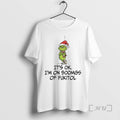 Officials Grinch Santa Its Ok Im On 500mgs Of Fukitol Christmas Premium T Shirts Sweater