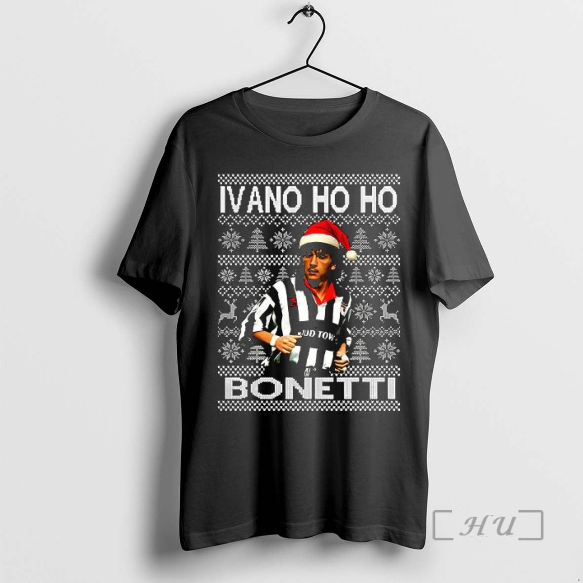 Officials Ivano Ho Ho Bonetti Grimsby Town Santa Hat Ugly Christmas Premium T Shirts Sweater