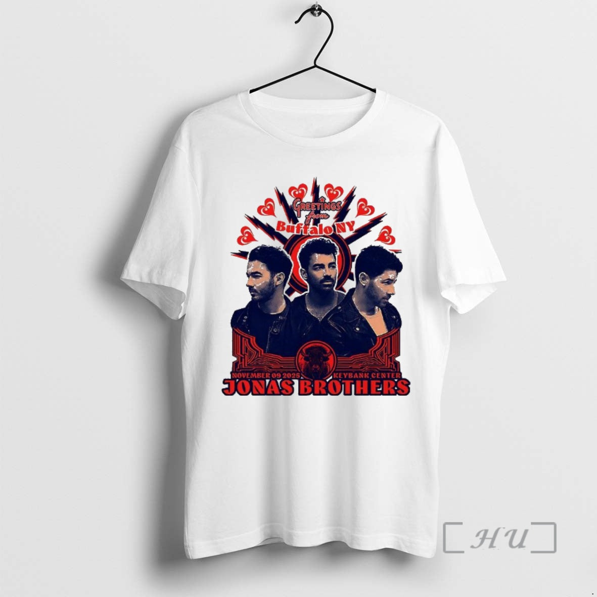 Officials Jonas Greetings From Your Hometown Buffalo Ny Keybank Center 2025 Premium T Shirts Sweater