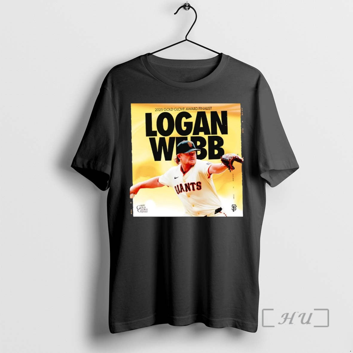 Officials Logan Webb 2025 Gold Glove Award Finalist T Shirt Sweater