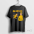 Officials Me Kill You Funny Monkey Cartoon Warning