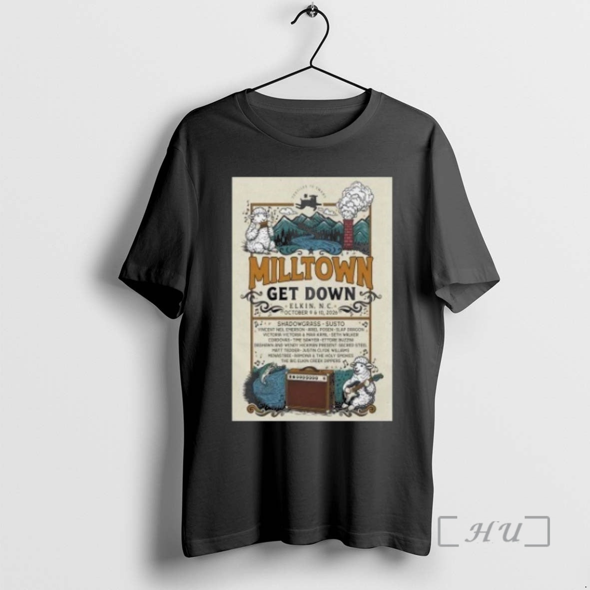 Officials Milltown Get Down Oct 9 10 2026 Downtown Elkin Nc Premium T Shirts Sweater