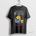 Officials Minion Im Fat But I Identify As Skinny Im Trans Slender Premium T Shirts