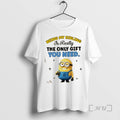 Officials Minions Being My Sibling Is Really The Only Gift You Need Cute Premium