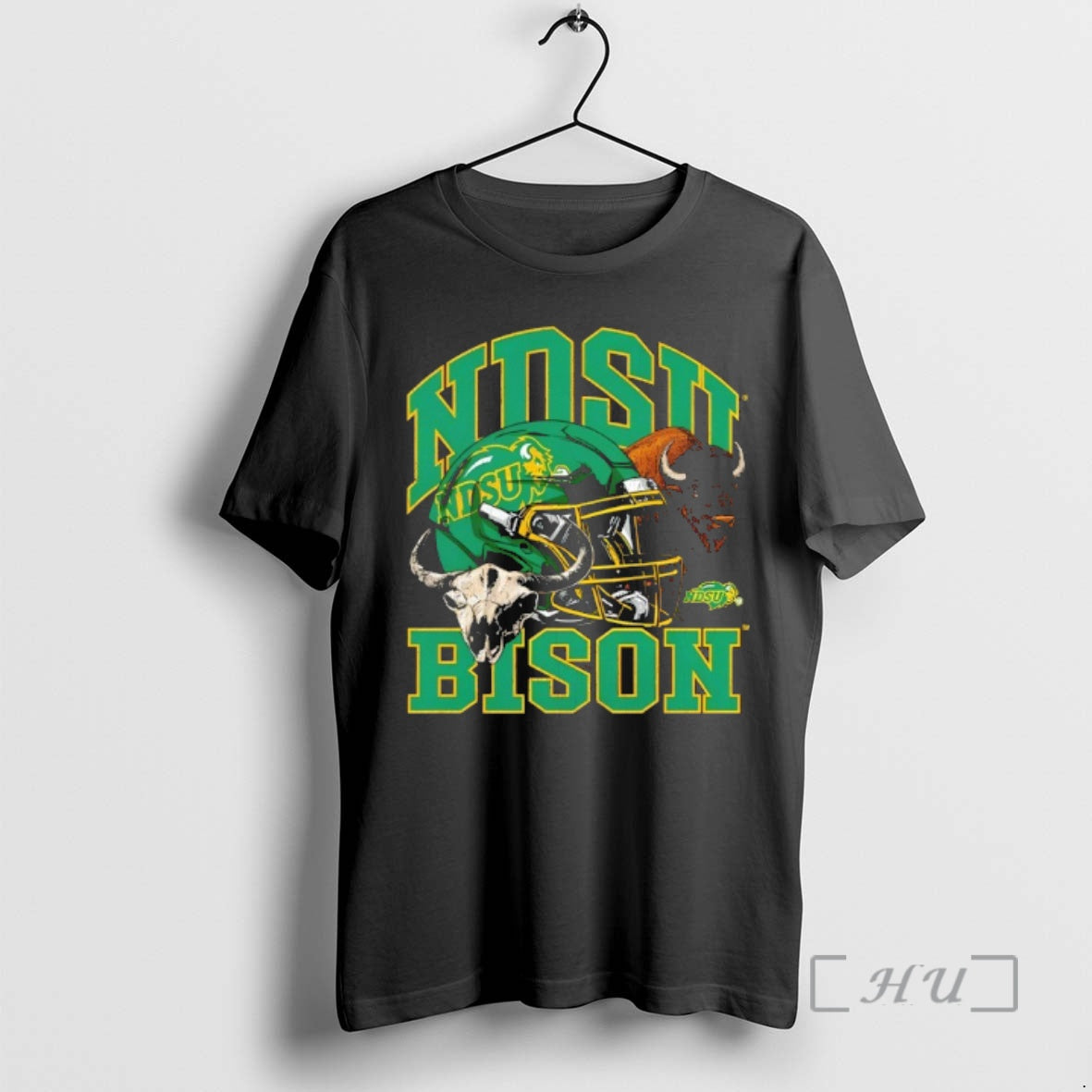 Officials Ncaa Football Ndsu Bison Vintage Helmet