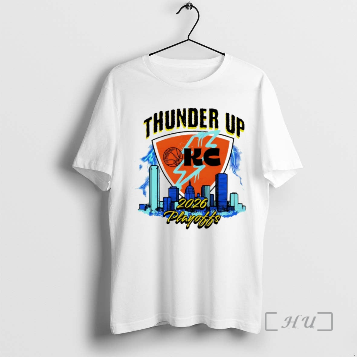 Officials Oklahoma City Thunder Okc 2026 Playoffs City Skyline