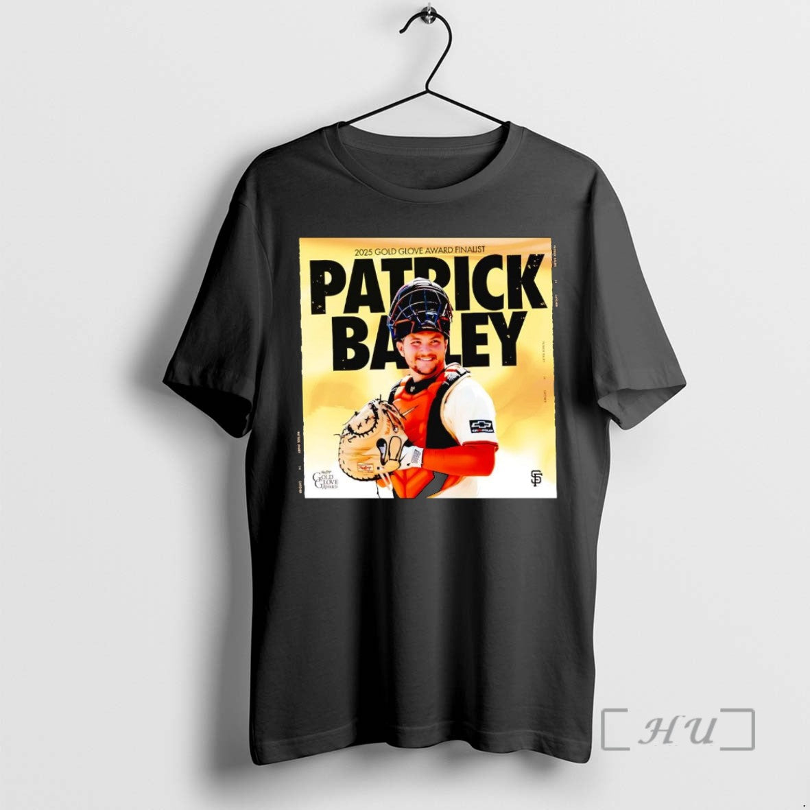 Officials Patrick Bailey 2025 Gold Glove Award Finalist T Shirt Sweater