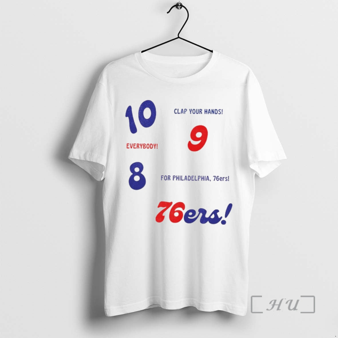 Officials Philadelphia 76ers Sixers Clap Your Hands Everybody