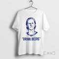 Officials Sam Carrick Drink Beers Buffalo Sabres