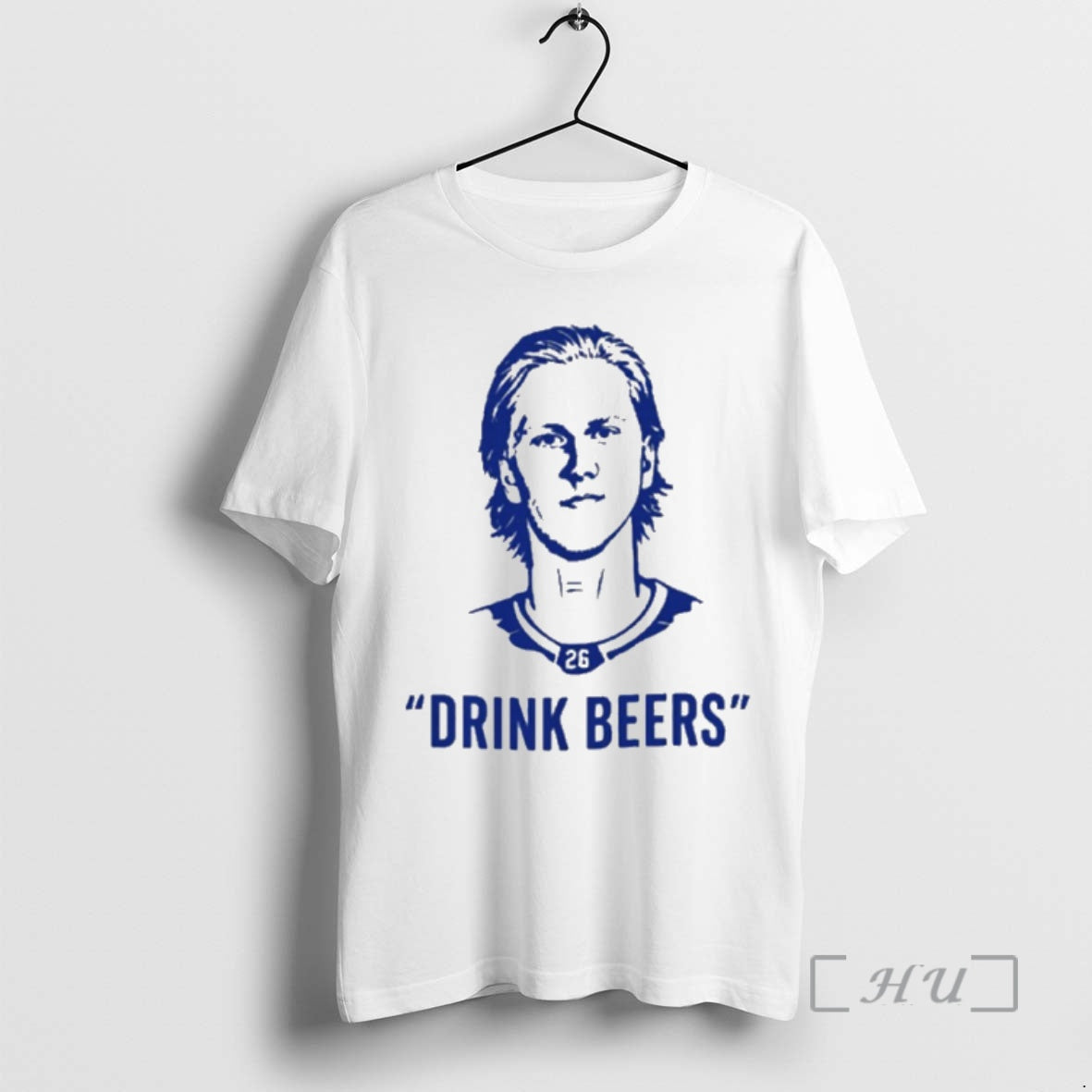 Officials Sam Carrick Drink Beers Buffalo Sabres