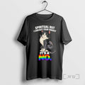Officials Spiritual But I Checkin Your Energy Its A No Cat Premium T Shirts Sweater