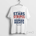 Officials Stars Stripes And Human Rights Graphic