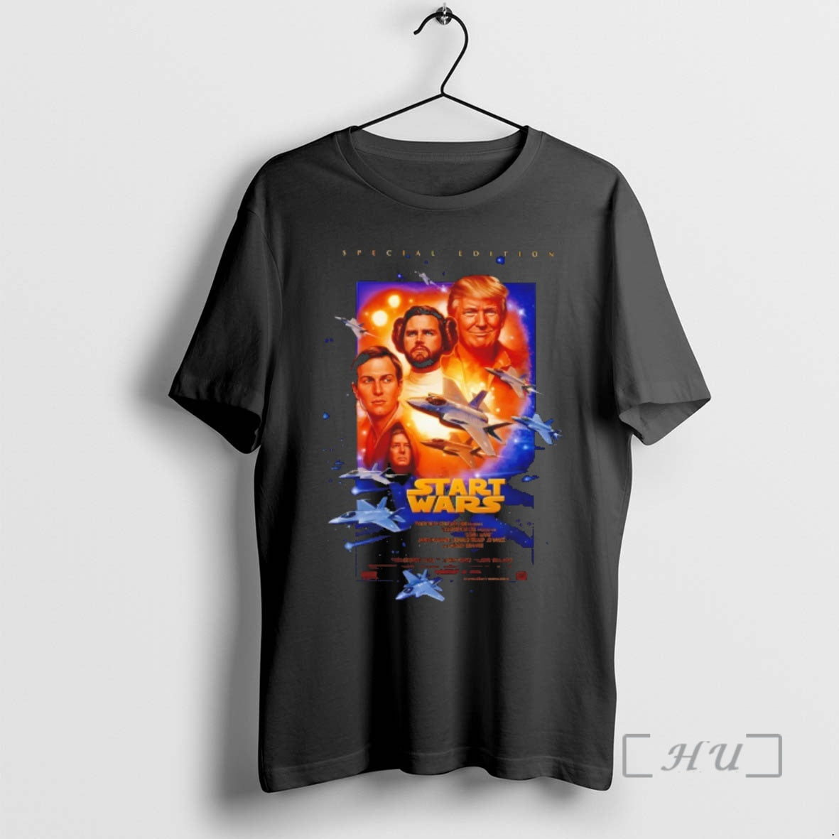 Officials Starwars Movie Parody Anti War Trump Iran Graphic