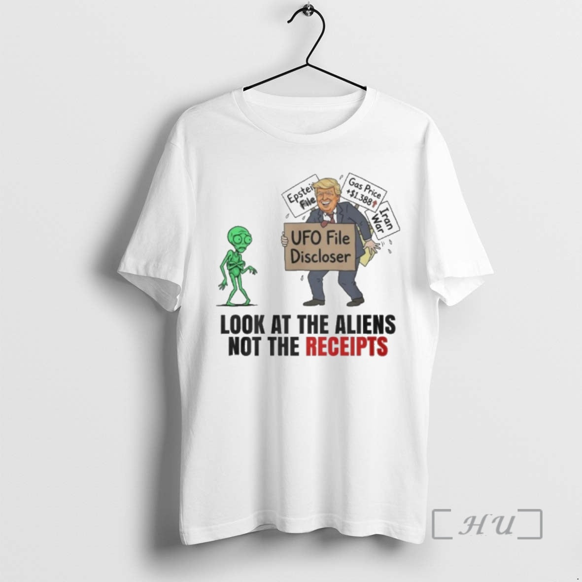Officials Ufo File Discloser Look At The Aliens Not The Receipts 00 Premium T Shirts