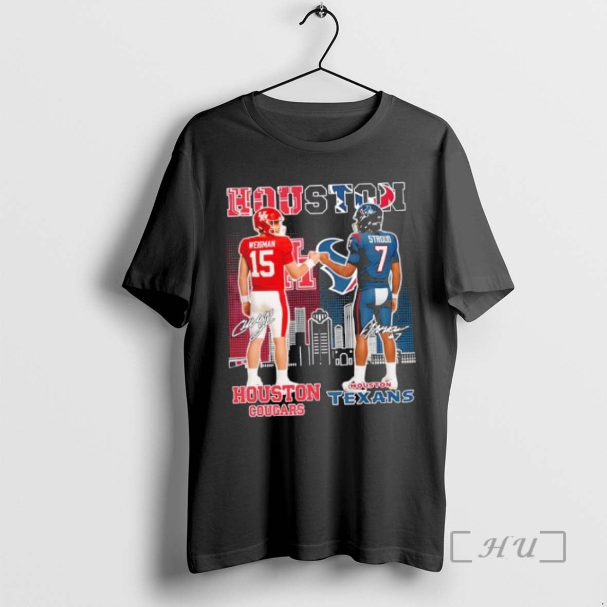 Officials Weigman And Stroud Houston Cougars X Texans Skyline