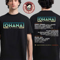 Ohana Festival 2026 Celebrating 10 Years Full Lineup Poster In Dana Point California At Doheny State Beach On September 25 26 And 27 2026 T-Shirt