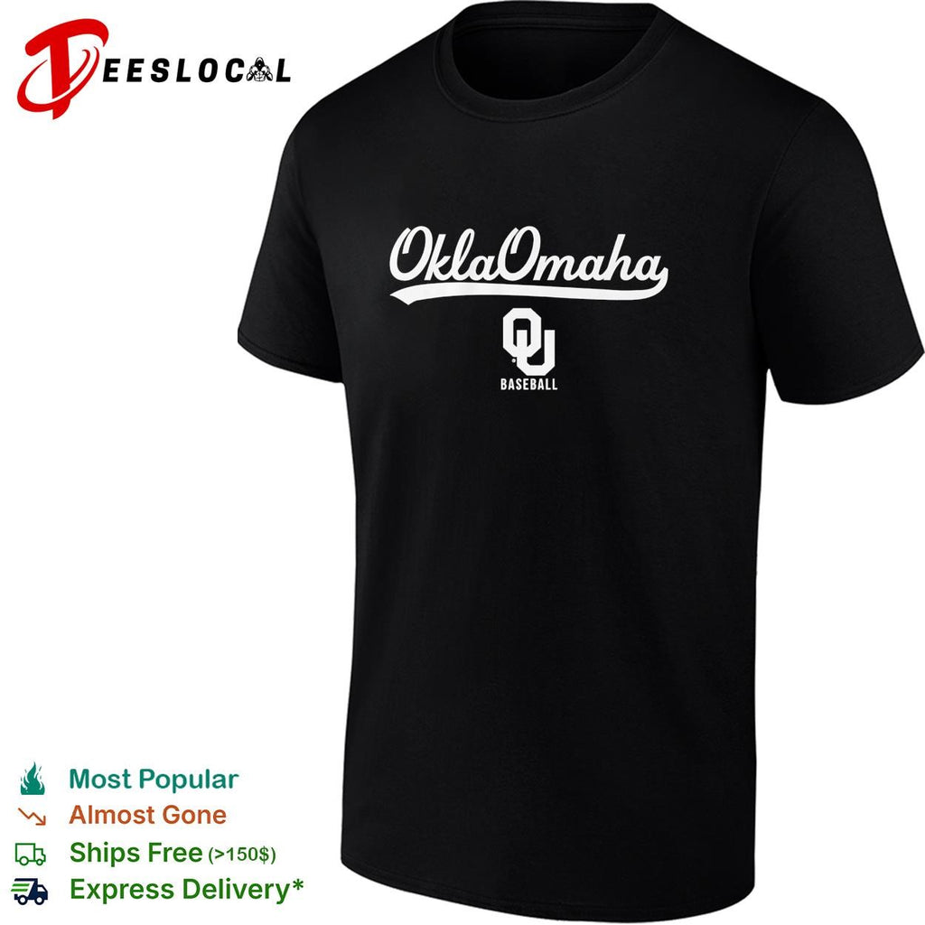 OklaOmaha Oklahoma Sooners baseball College World Series graphic shirt