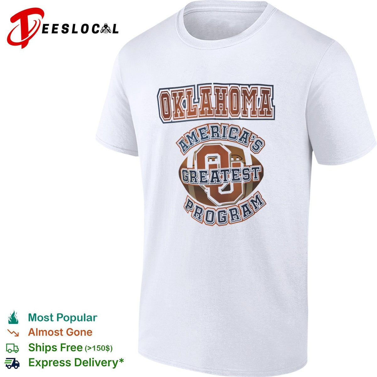 Oklahoma Americas Greatest Program University of Oklahoma Sooners football shirt