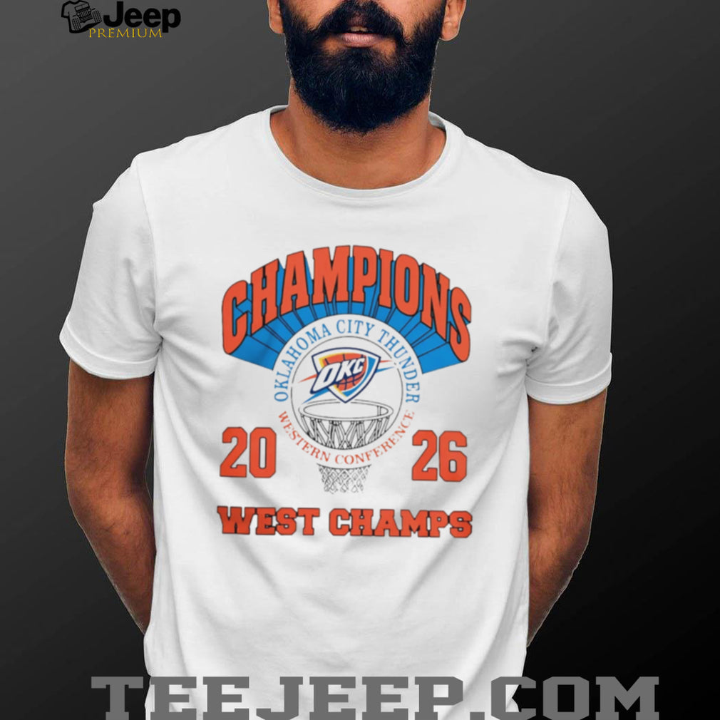 Oklahoma City Thunder 2026 Western Conference Champions T Shirt