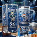 Oklahoma City Thunder 26 Playoffs Premium YETI Tumbler