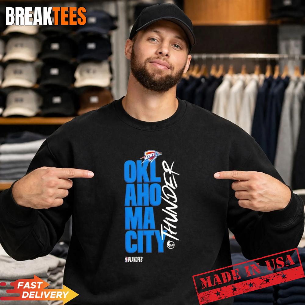 Oklahoma City Thunder Basketball NBA Playoffs T-Shirt