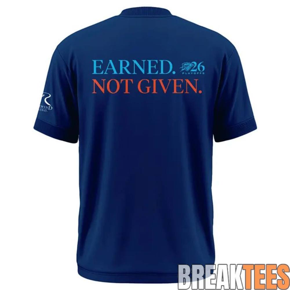 Oklahoma City Thunder GET LOUD OKLAHOMA CITY Exclusive Version 2026 Playoffs T-Shirt