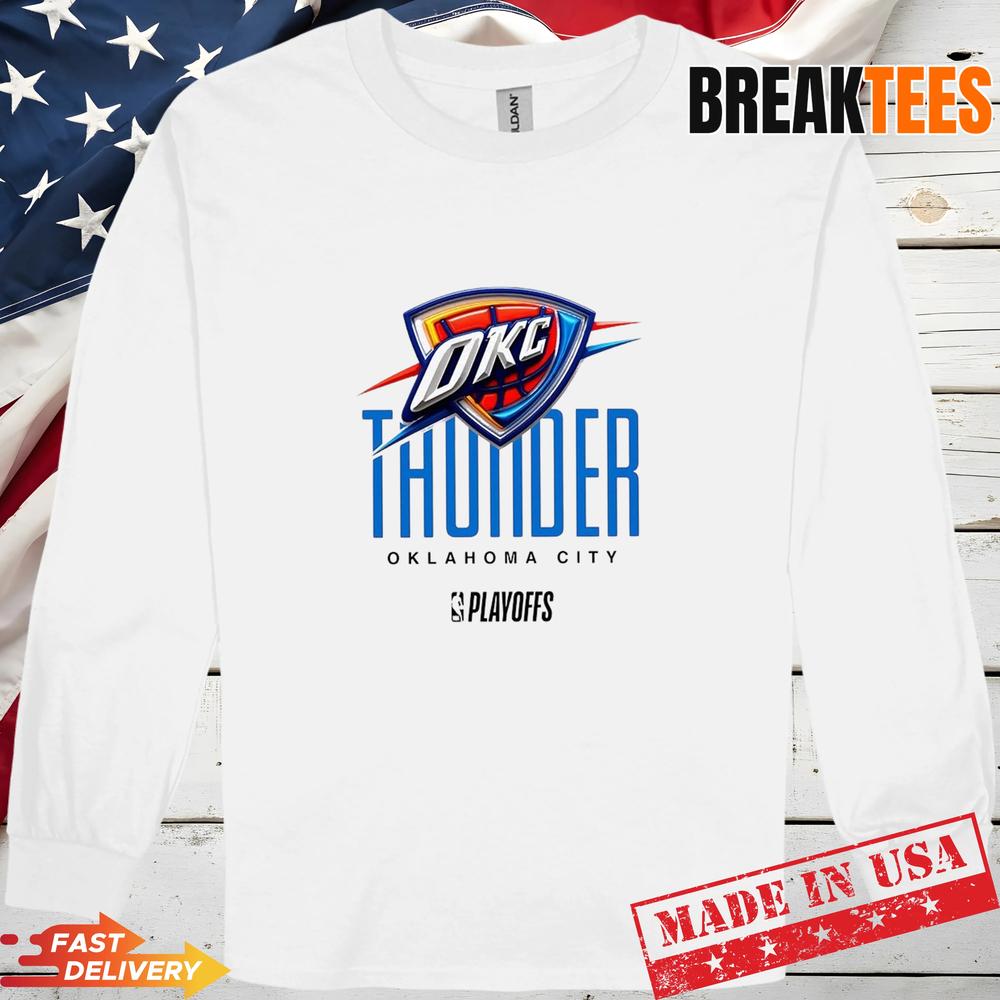 Oklahoma City Thunder NBA Playoff 2026 logo T-Shirt
