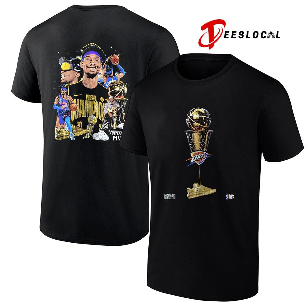 Oklahoma City Thunder Shai Gilgeous Alexander SGA finals MVP trophy shirt
