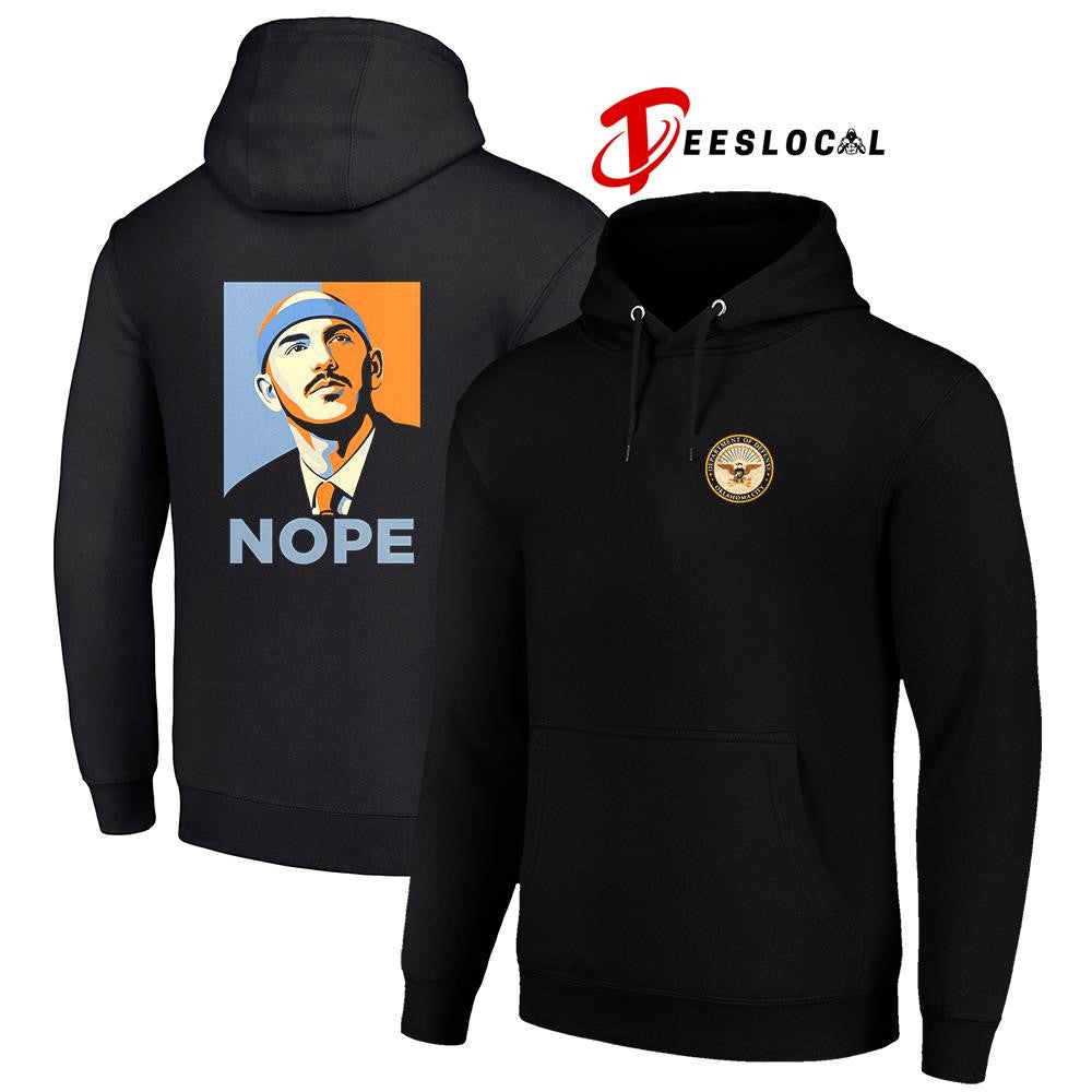 Oklahoma City department of defense nope HOPE style shirt