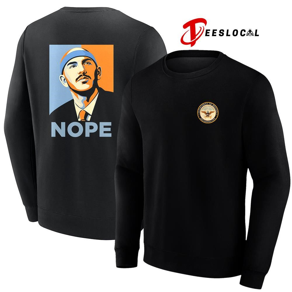 Oklahoma City department of defense nope HOPE style shirt