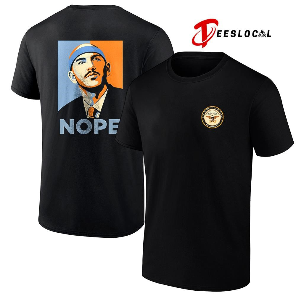Oklahoma City department of defense nope HOPE style shirt