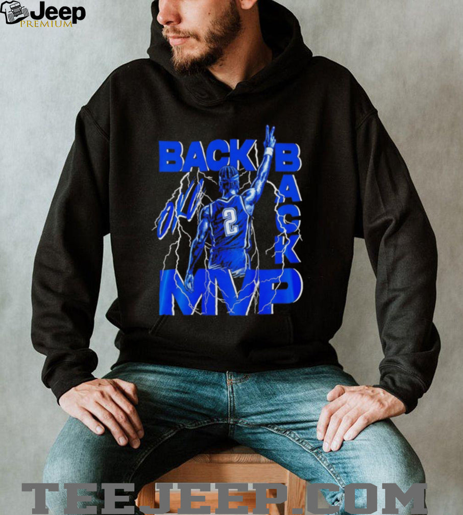 Oklahoma Shai Back To Back MVP Lightning Graphic T Shirt