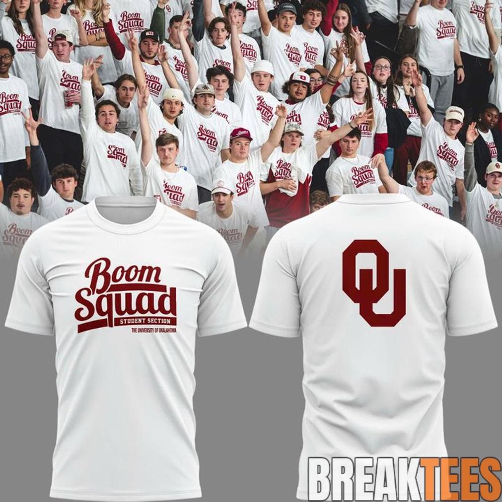 Oklahoma Sooners BoomSquad Limited Edition T-Shirt