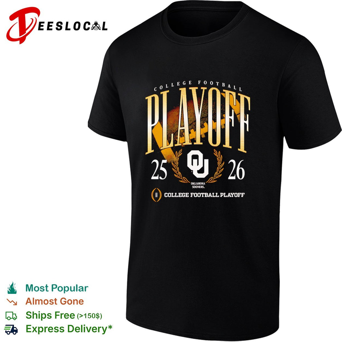 Oklahoma Sooners College Football Playoff 25 26 Playoff College Football Playoff shirt