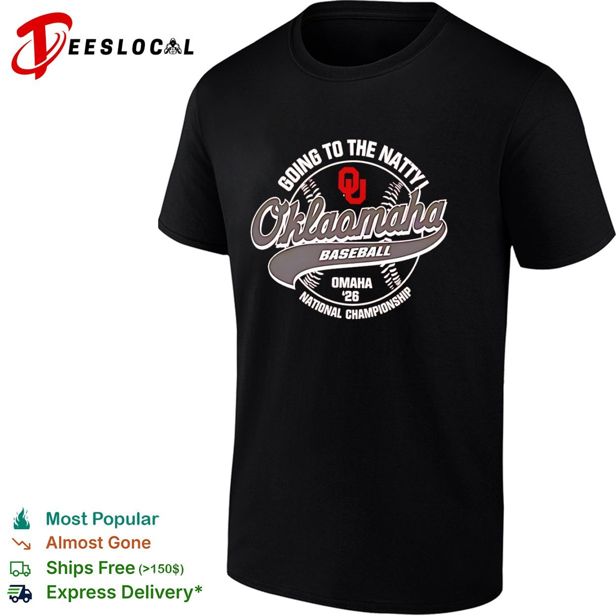 Oklahoma Sooners Going to the Natty 2026 National Championship shirt