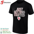 Oklahoma Sooners Just Getting Started NCAA Baseball Logo shirt