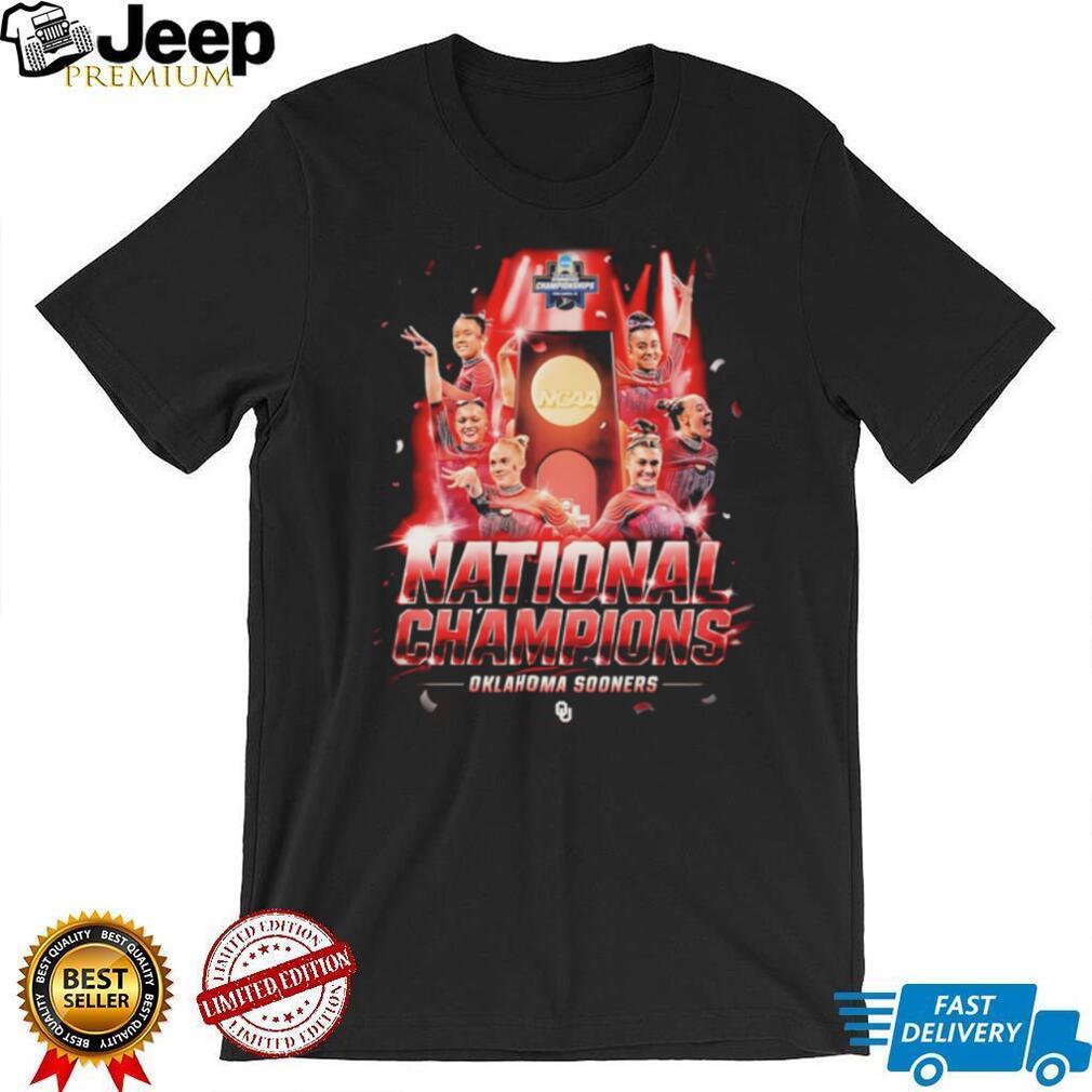 Oklahoma Sooners NCAA Gymnastics National Champions 2024 Fan T Shirt