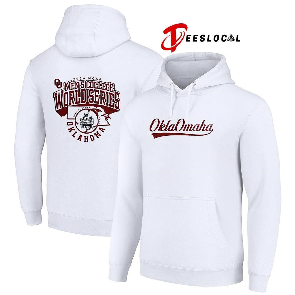 Oklahoma Sooners OklaOmaha NCAA Baseball Men’s College World Series graphic shirt