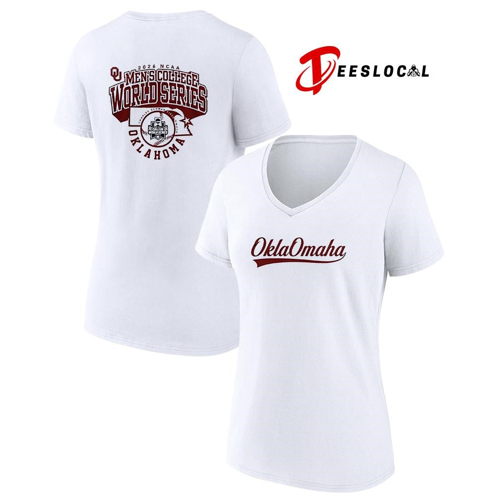 Oklahoma Sooners OklaOmaha NCAA Baseball Men’s College World Series graphic shirt