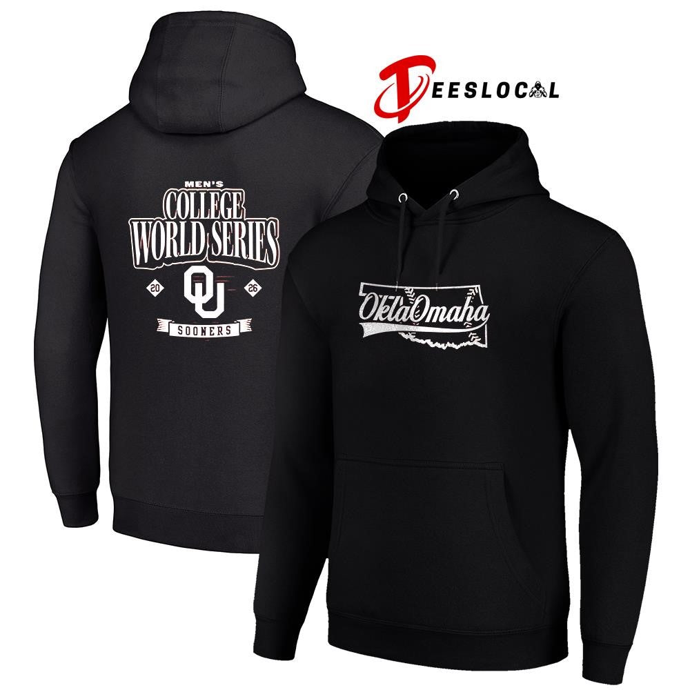 Oklahoma Sooners OklaOmaha college world series logo shirt