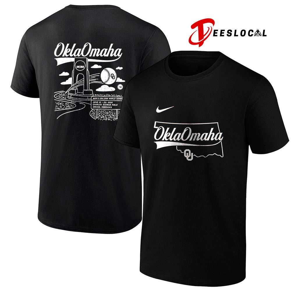 Oklahoma Sooners OklaOmaha trophy graphic shirt