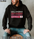 Oklahoma Sooners Softball Collegiate Stacked Text T Shirt