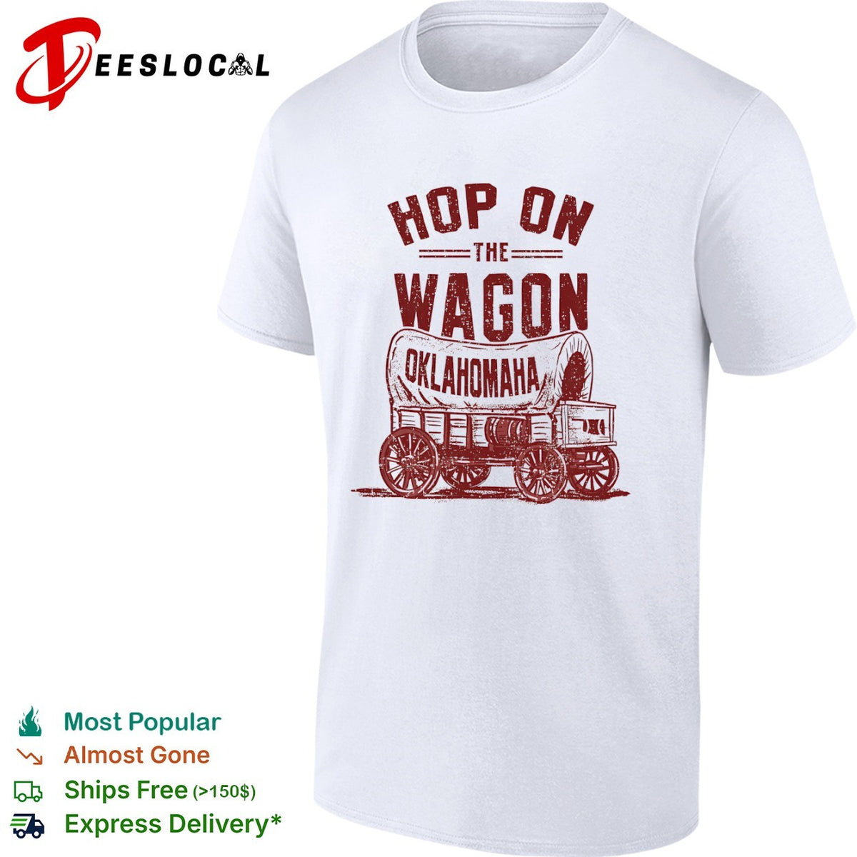 Oklahoma Sooners hop on the wagon Oklahomaha shirt